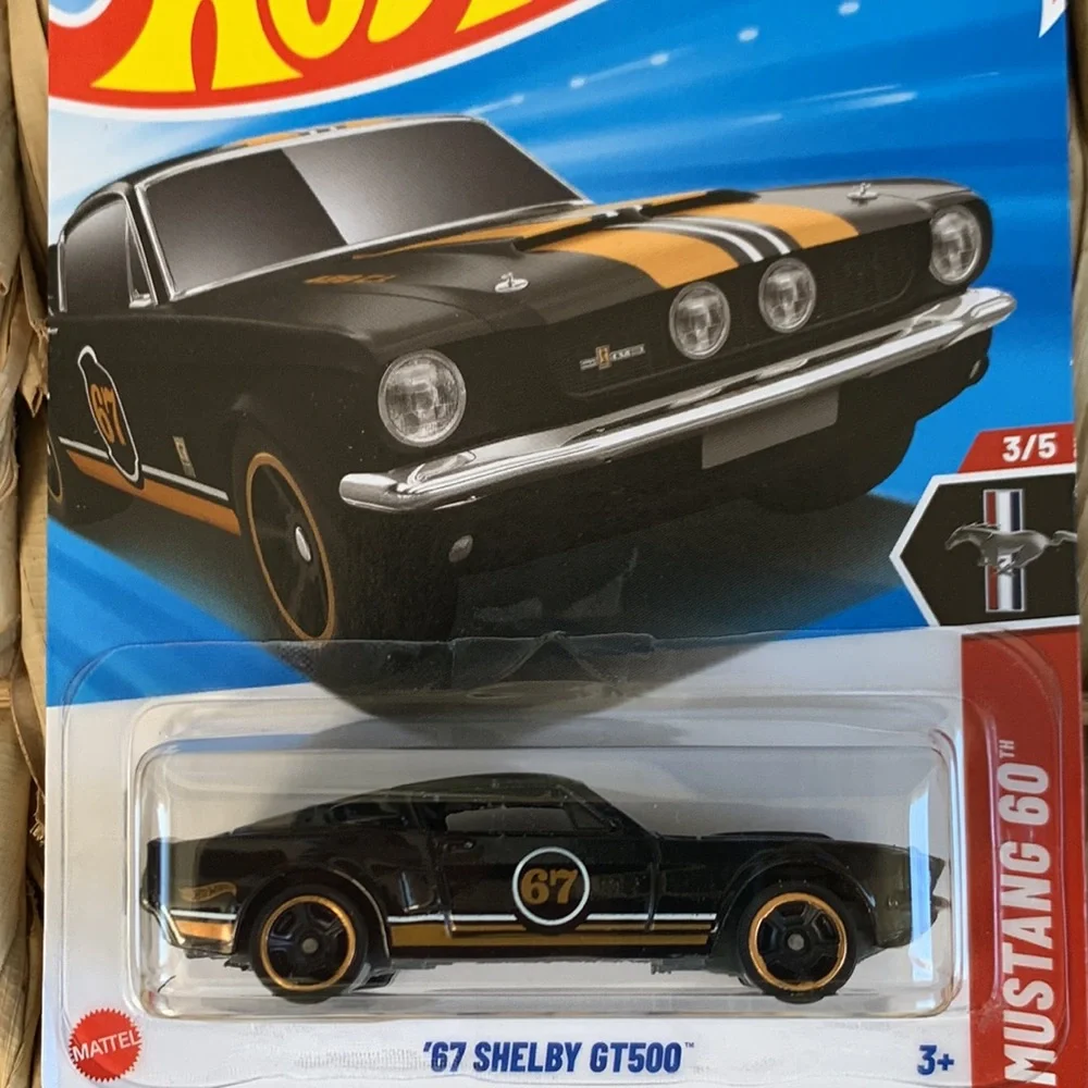 67 Shelby GT500 Mustang 60th Anniversary Hot Wheels 1967 1960s Pony Car New 2025